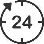 24時間利用OK