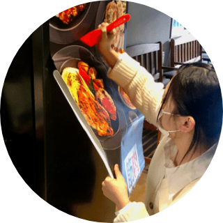 筋肉食堂の専用冷凍庫